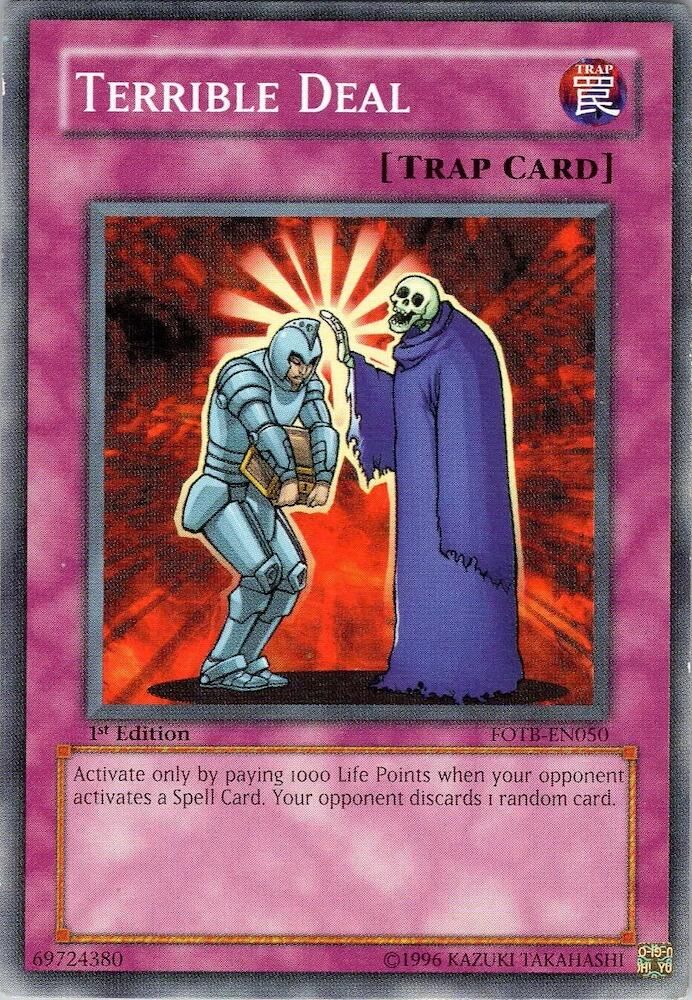 Terrible Deal (FOTB-EN050) - Common