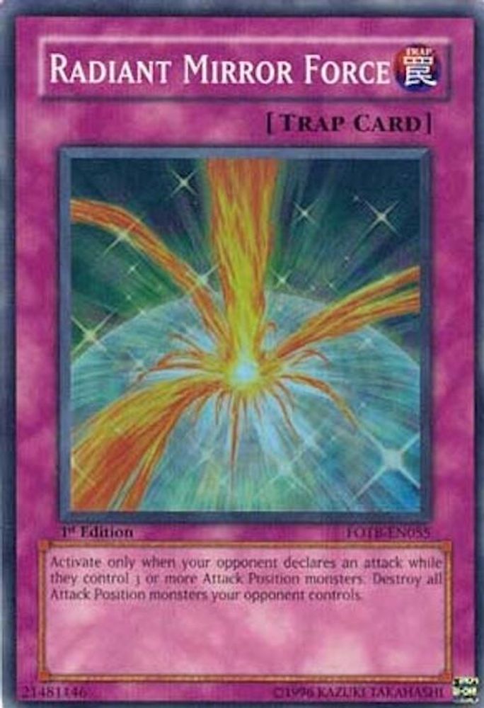 Radiant Mirror Force (FOTB-EN055) - Super Rare