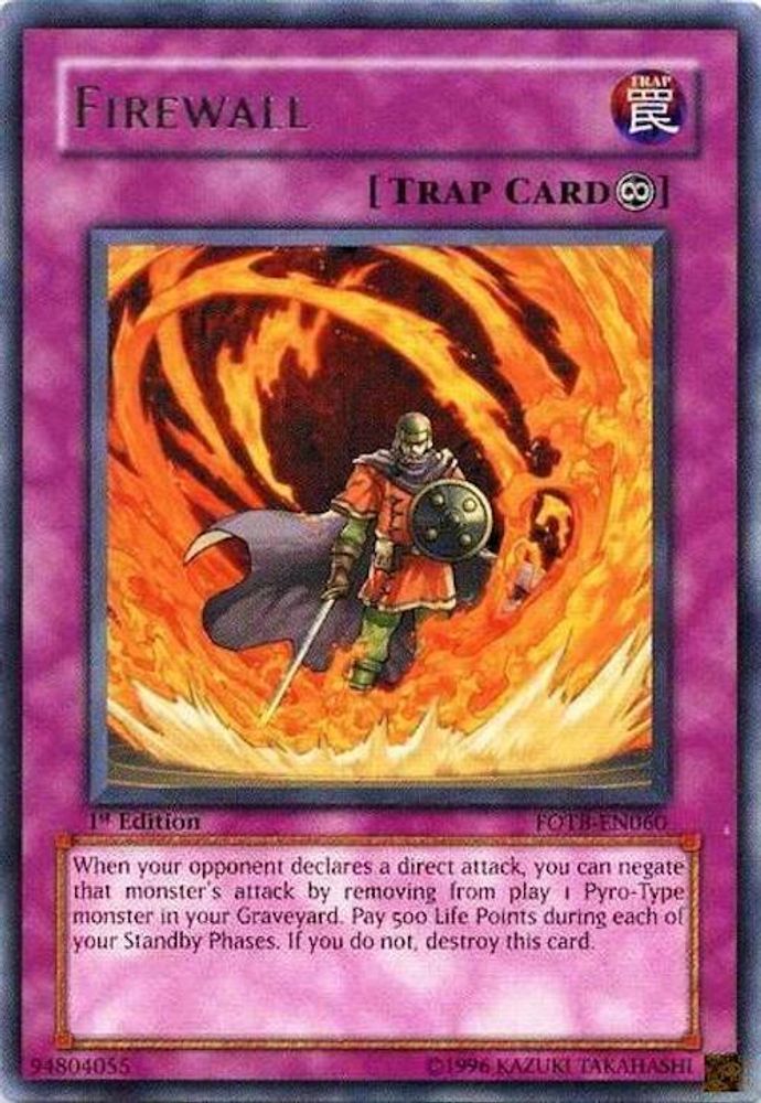 Firewall (FOTB-EN060) - Rare