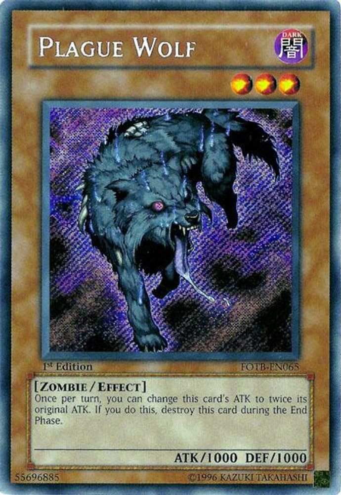 Plague Wolf (FOTB-EN065) - Secret Rare