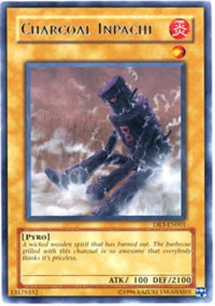 Charcoal Inpachi (DR3-EN001) - Rare