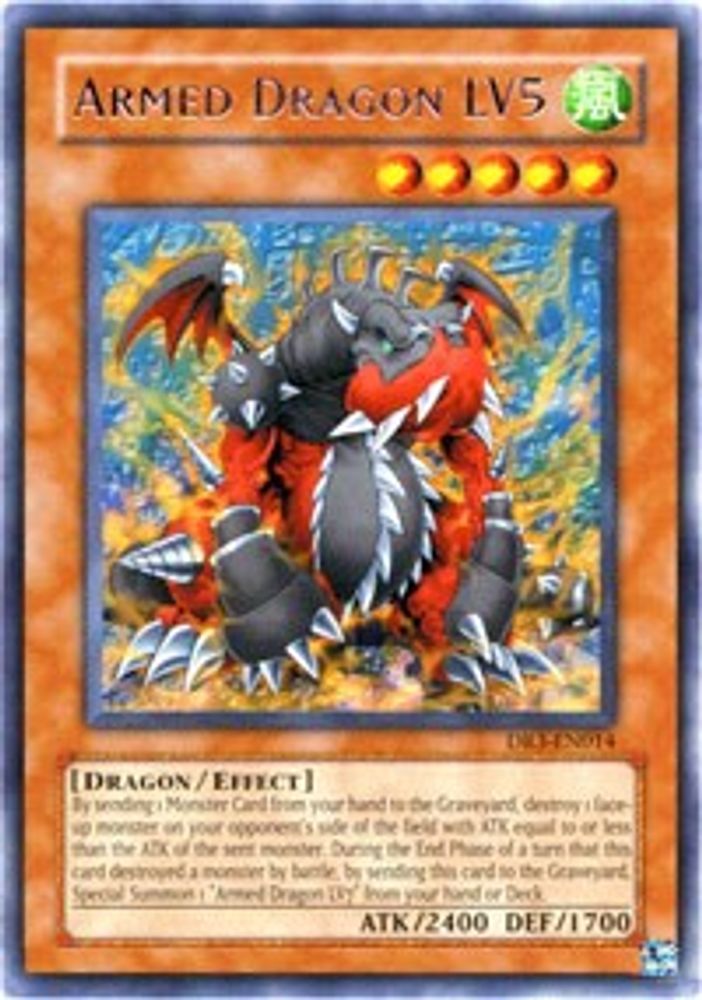 Armed Dragon LV5 (DR3-EN014) - Rare