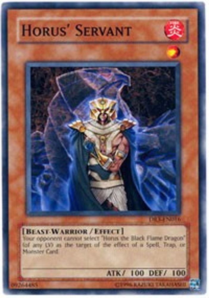 Horus' Servant (DR3-EN016) - Common
