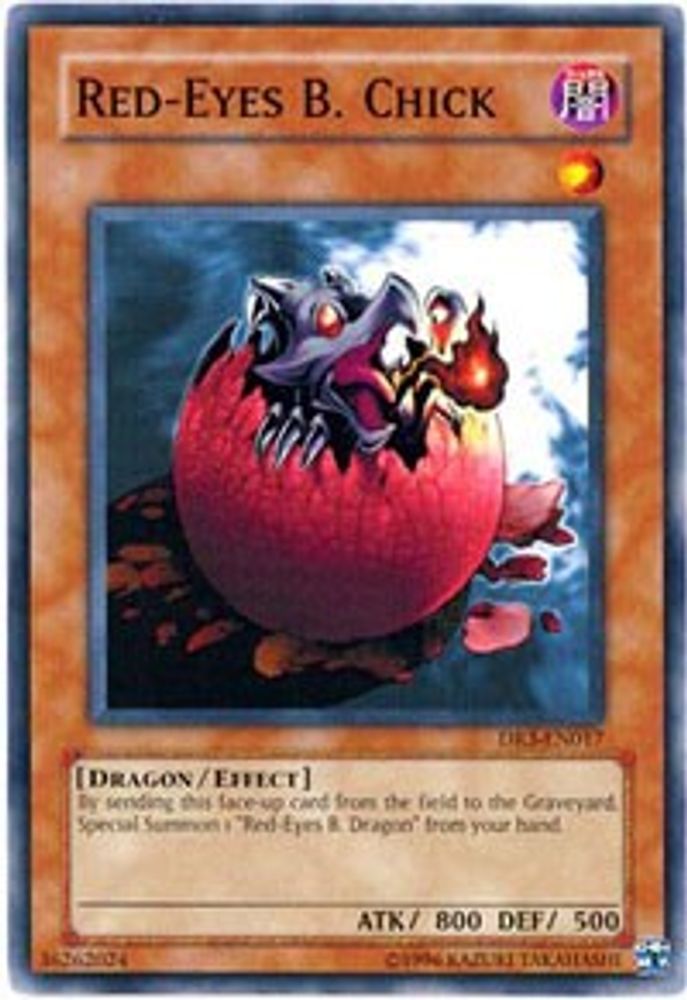 Red-Eyes B. Chick (DR3-EN017) - Common