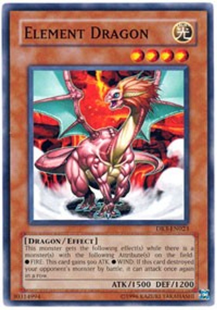 Element Dragon (DR3-EN023) - Common