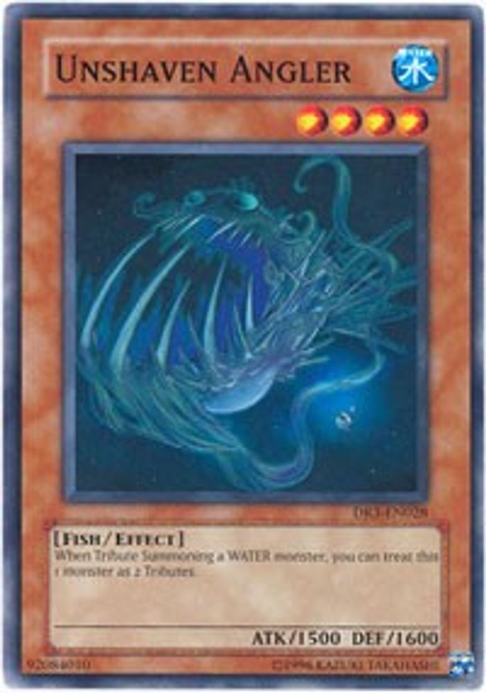 Unshaven Angler (DR3-EN028) - Common