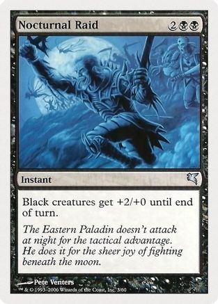 Nocturnal Raid (PSAL-003) - Magic Encyclopedia 2005 (Salvat/Hachette)