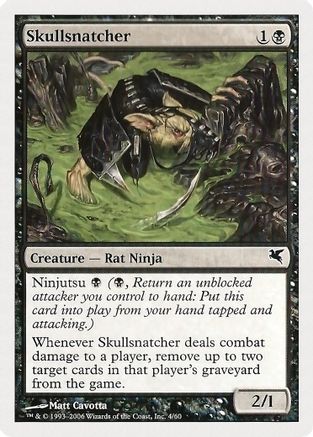 Skullsnatcher (4) (PSAL-004) - Magic Encyclopedia 2005 (Salvat/Hachette)
