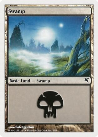 Swamp (8) (PSAL-008) - Magic Encyclopedia 2005 (Salvat/Hachette)