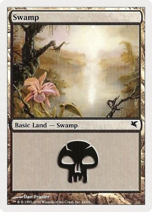 Swamp (24) (PSAL-024) - Magic Encyclopedia 2005 (Salvat/Hachette)