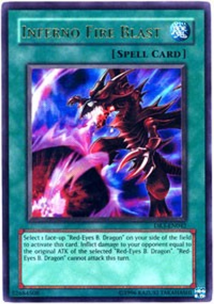 Inferno Fire Blast (DR3-EN042) - Ultra Rare