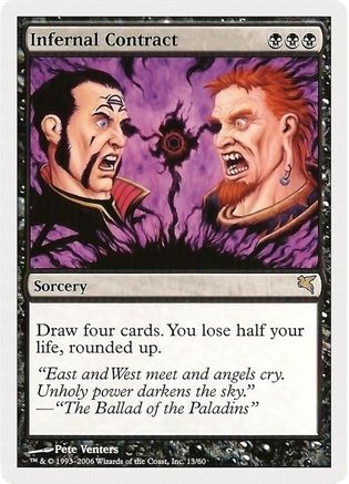 Infernal Contract (PSAL-013) - Magic Encyclopedia 2005 (Salvat/Hachette)
