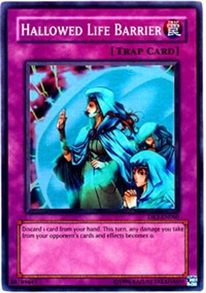 Hallowed Life Barrier (DR3-EN060) - Super Rare