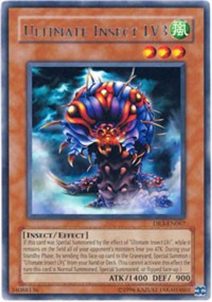 Ultimate Insect LV3 (DR3-EN067) - Rare