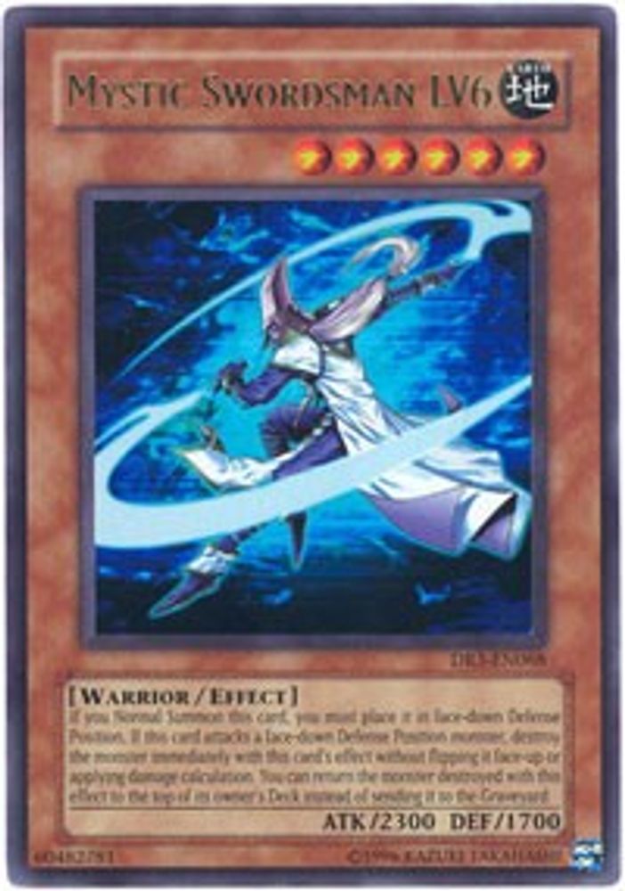 Mystic Swordsman LV6 (DR3-EN068) - Ultra Rare