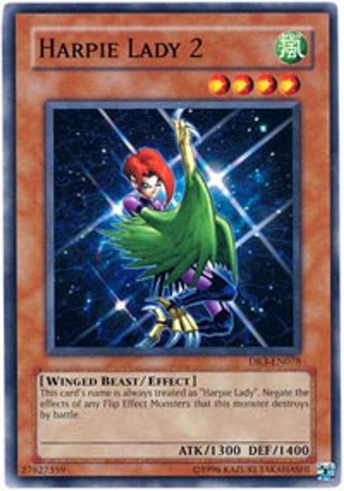 Harpie Lady 2 (DR3-EN078) - Common