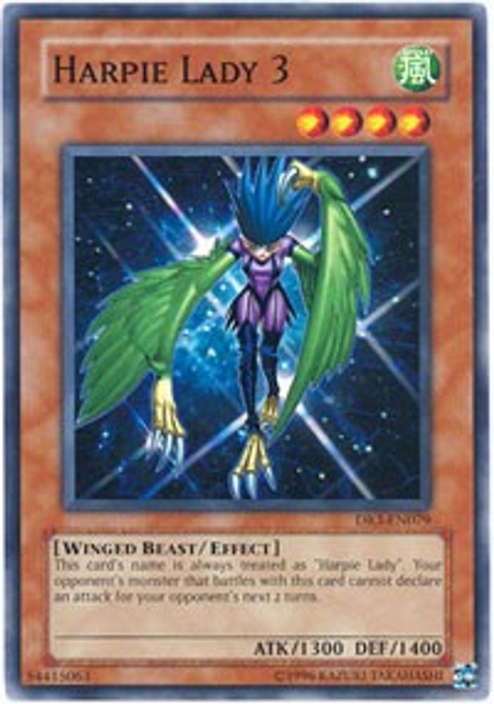 Dame Harpie 3 [DR3-EN079] Commune 