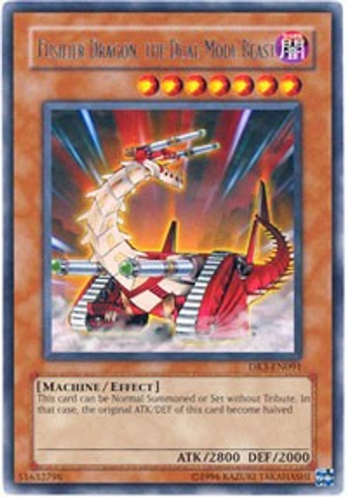 Fusilier Dragon, the Dual-Mode Beast (DR3-EN091) - Rare