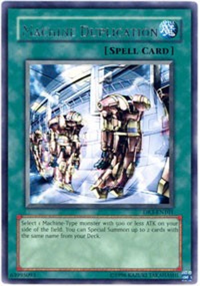Machine Duplication (DR3-EN101) - Rare