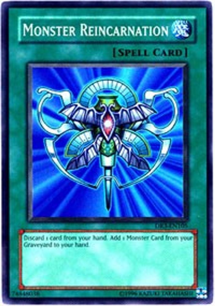 Réincarnation de monstre [DR3-EN105] Super Rare 