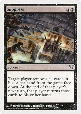 Suppress (PSAL-026) - Magic Encyclopedia 2005 (Salvat/Hachette)
