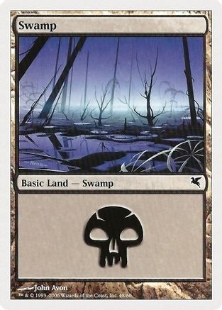 Swamp (48) (PSAL-048) - Magic Encyclopedia 2005 (Salvat/Hachette)