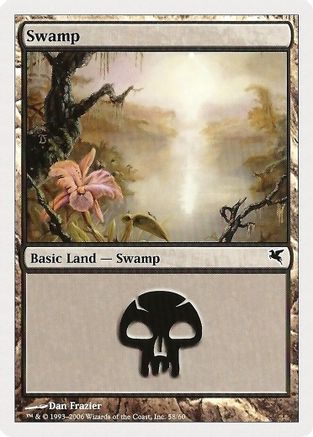 Swamp (58) (PSAL-058) - Magic Encyclopedia 2005 (Salvat/Hachette)