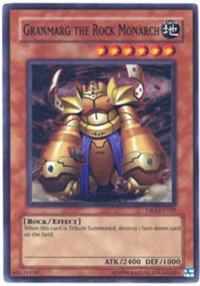 Granmarg the Rock Monarch (DR3-EN129) - Super Rare