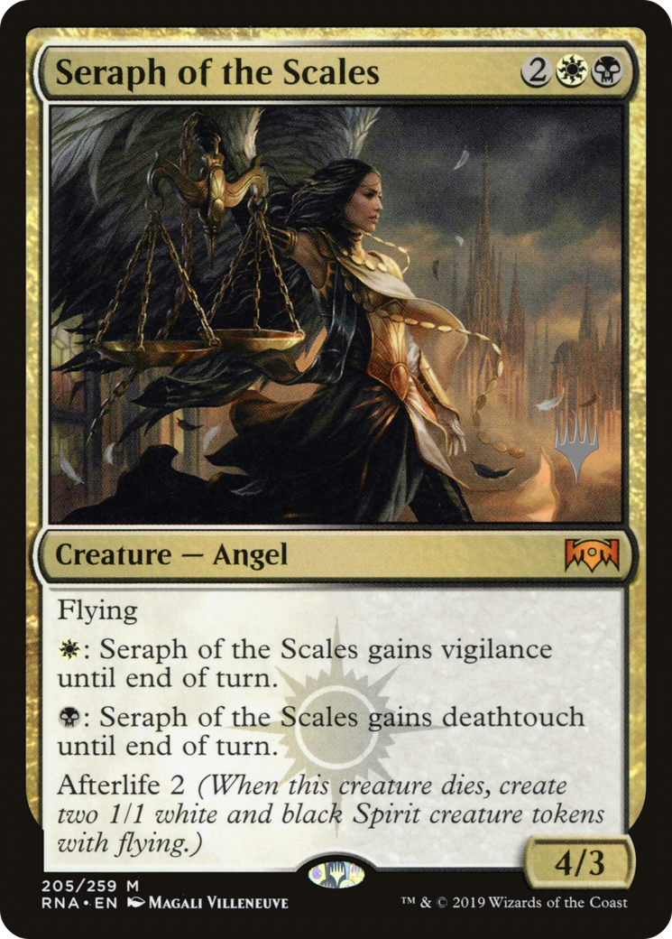 Séraphin des Balances (Pack Promo) [Promos Ravnica Allegiance] 