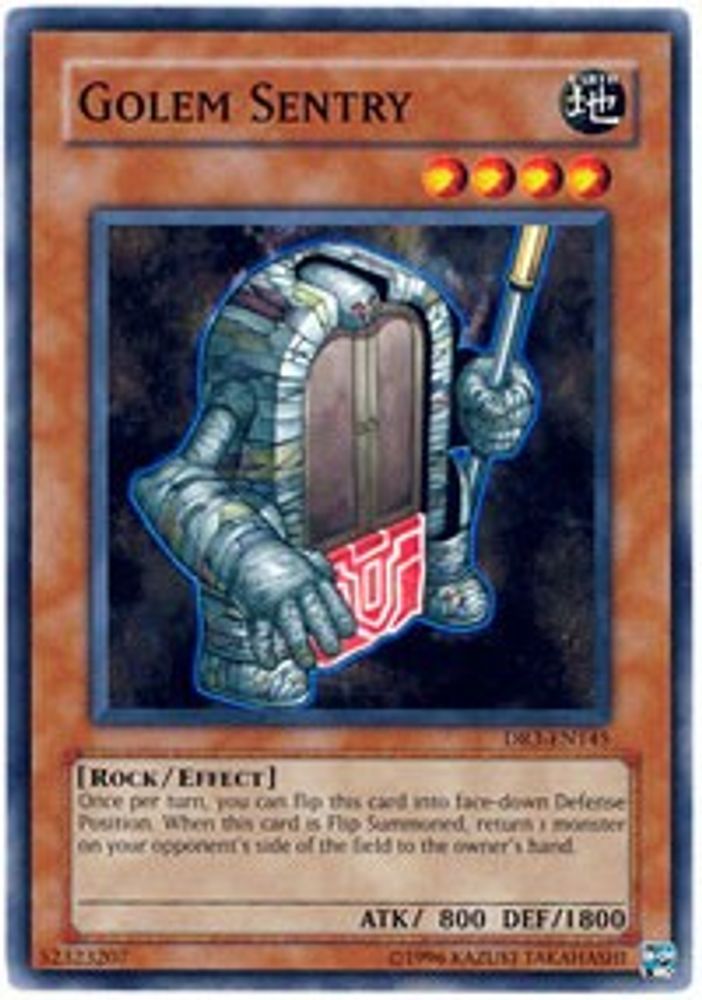 Sentinelle Golem [DR3-EN145] Commune 