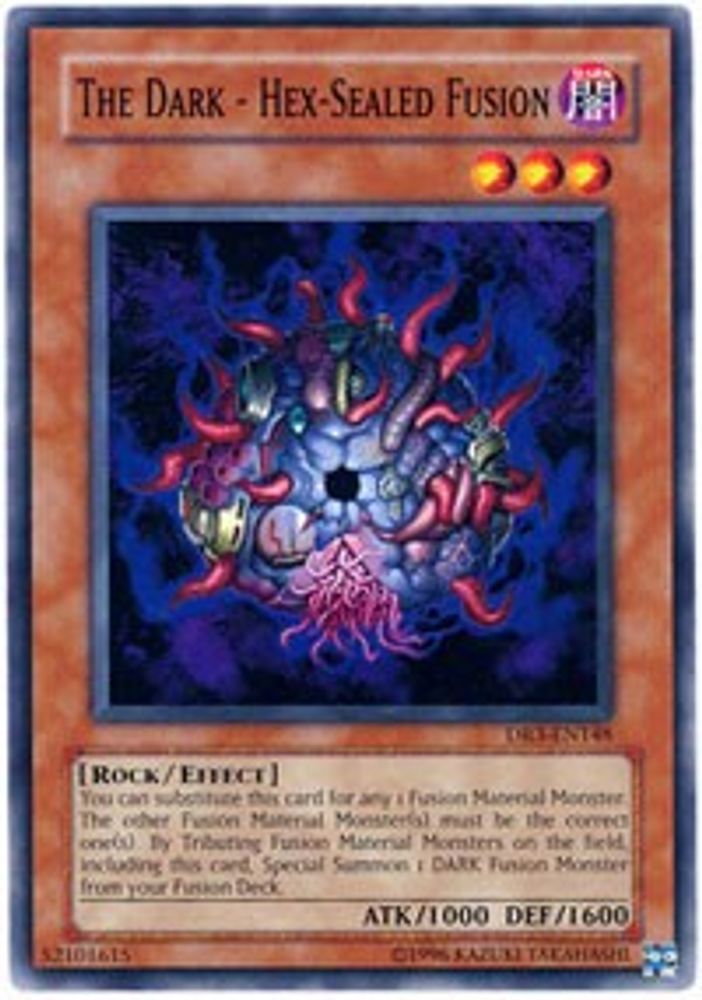The Dark - Hex-Sealed Fusion (DR3-EN148) - Common