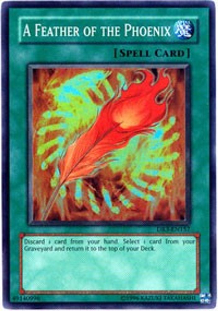 Une plume de phénix [DR3-EN157] Super Rare 