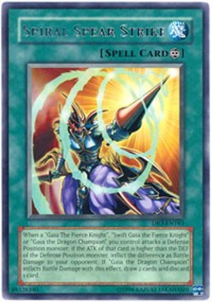 Frappe de lance en spirale [DR3-EN163] Rare 