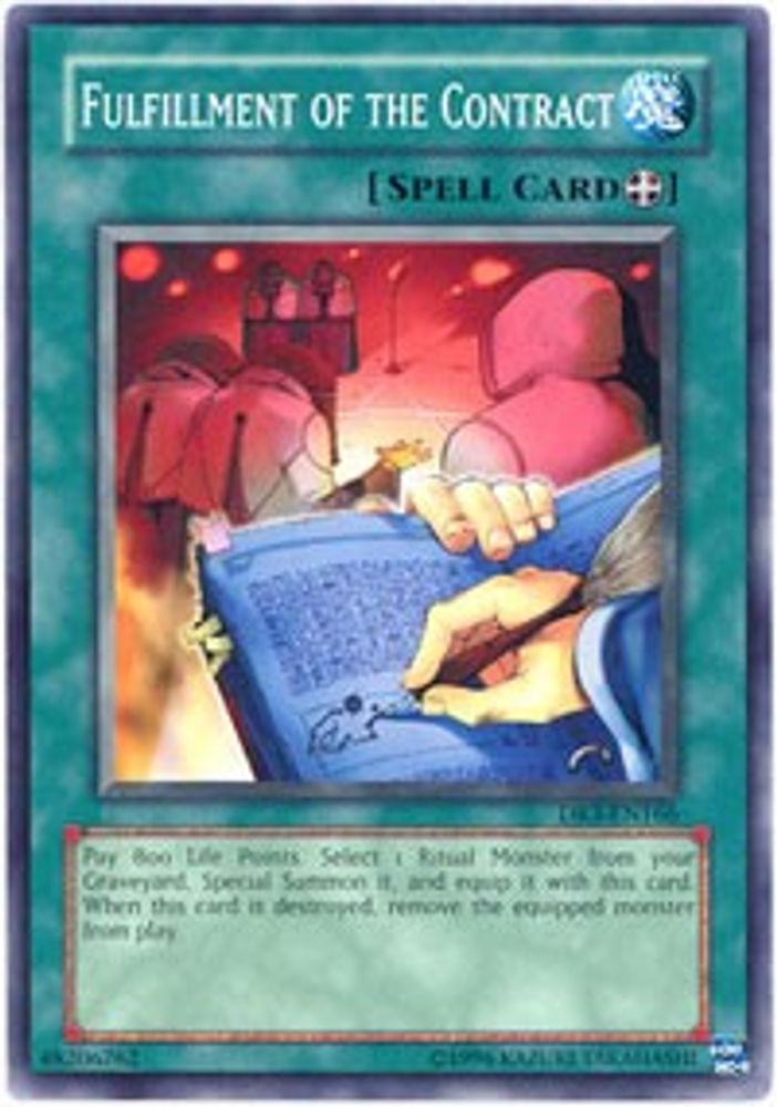 Fulfillment of the Contract (DR3-EN166) - Common