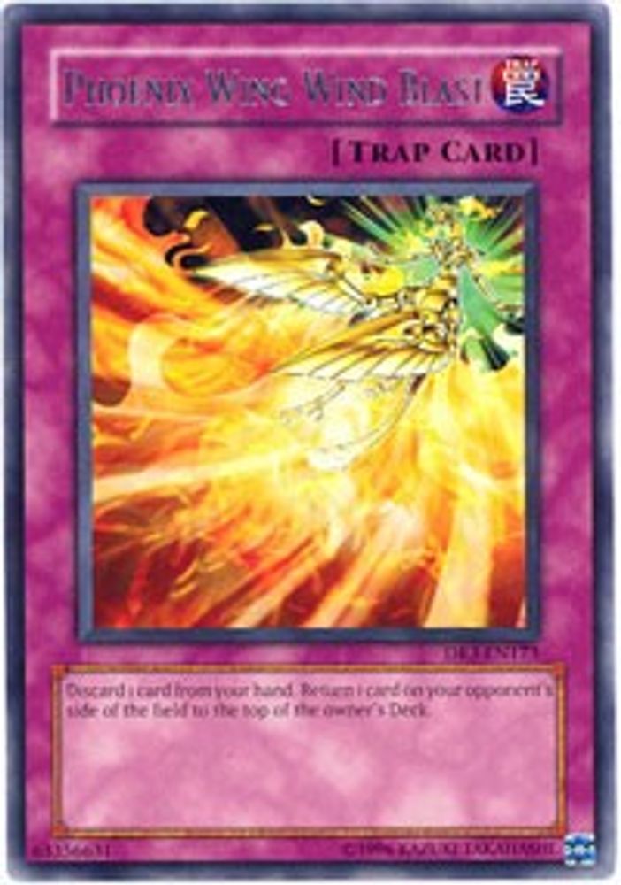 Phoenix Wing Wind Blast (DR3-EN173) - Rare