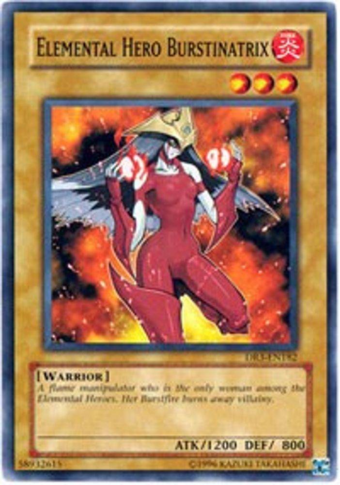 Elemental Hero Burstinatrix (DR3-EN182) - Common