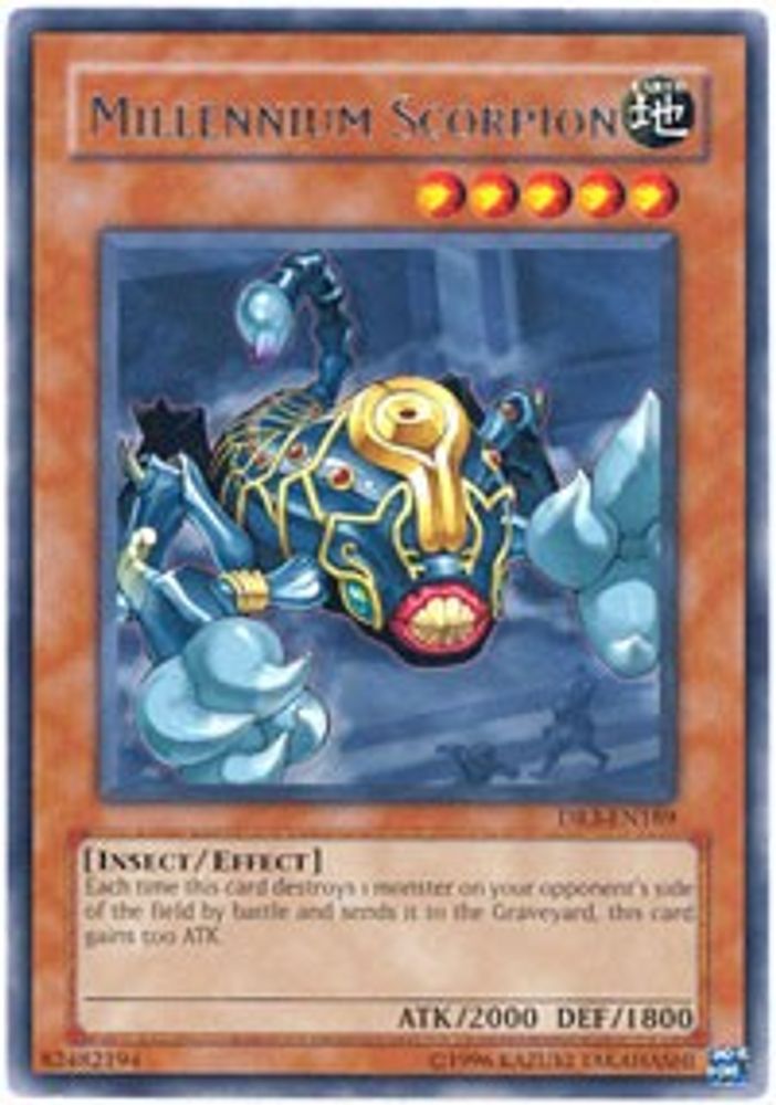 Millennium Scorpion (DR3-EN189) - Rare