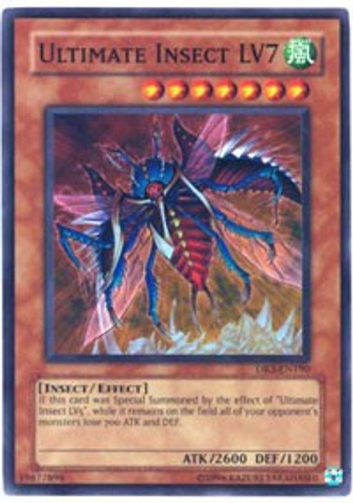 Insecte ultime LV7 [DR3-EN190] Super Rare 