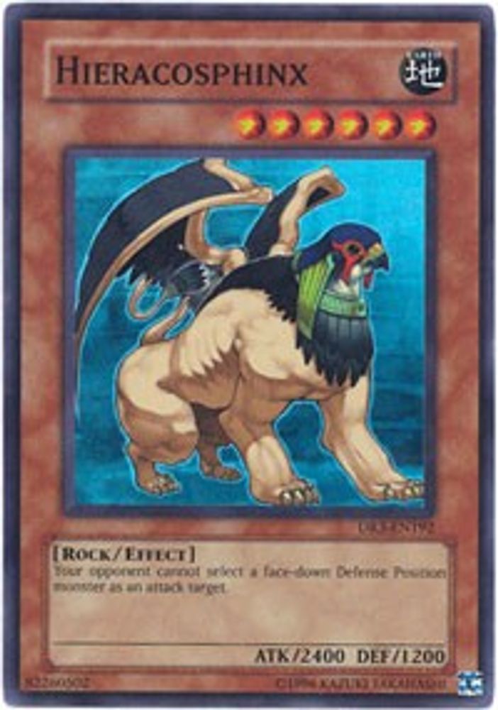 Hieracosphinx (DR3-EN192) - Super Rare