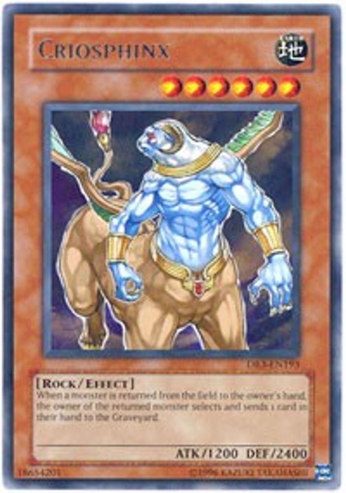 Criosphinx (DR3-EN193) - Rare
