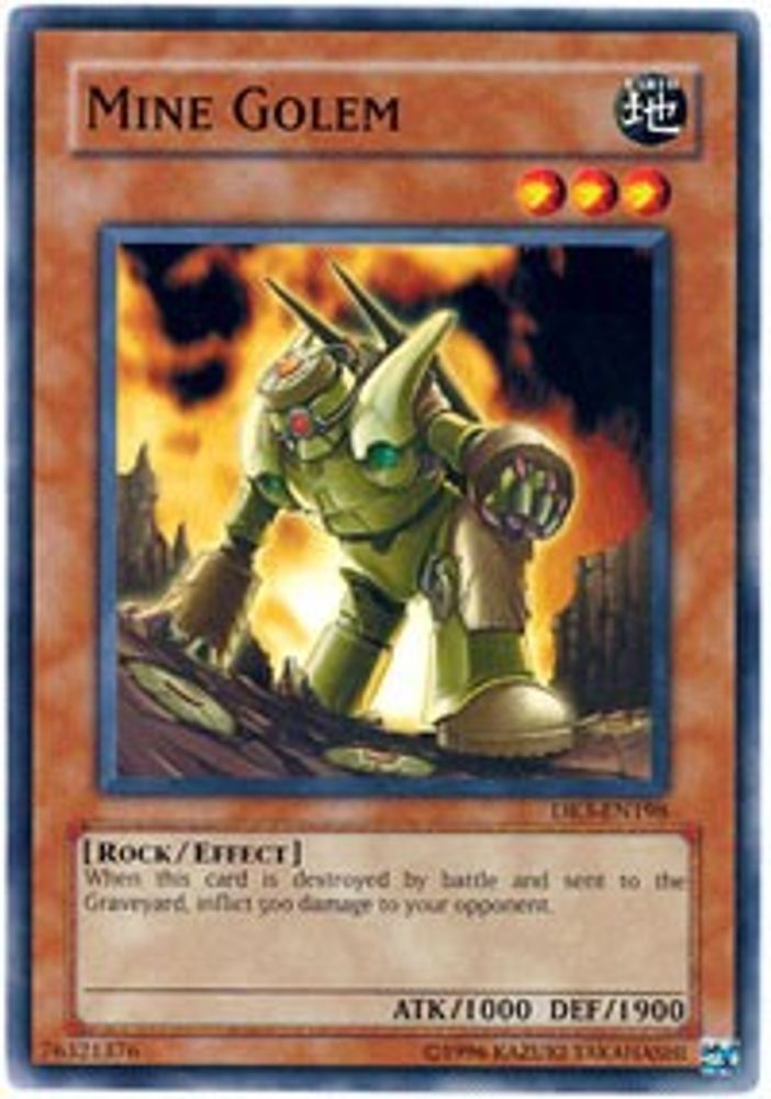 Golem de mine [DR3-EN198] Commun 