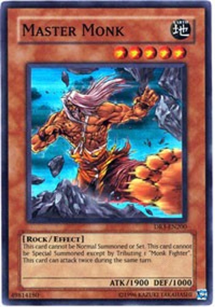 Maître Moine [DR3-EN200] Super Rare 