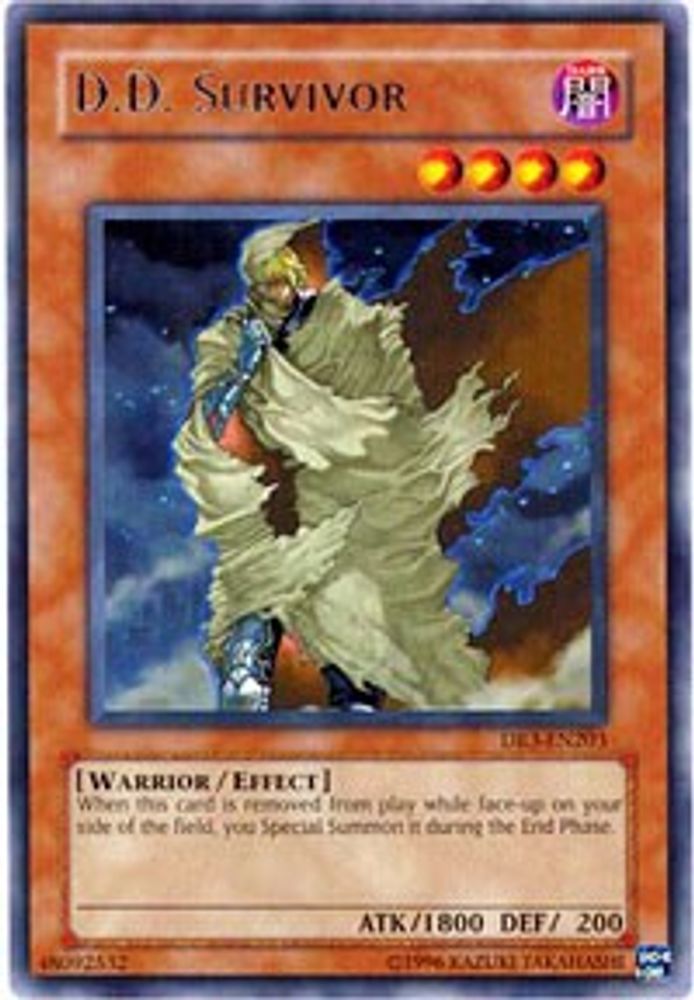 D.D. Survivor (DR3-EN203) - Rare