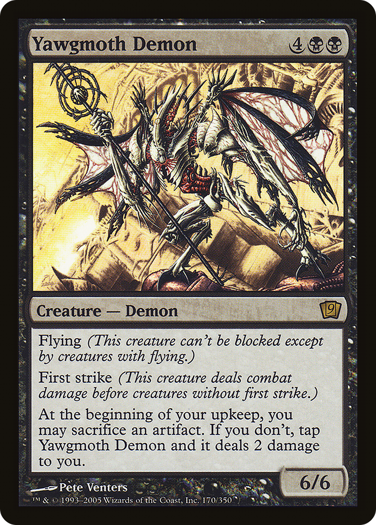 Yawgmoth Demon (9ED-170★) - 9th Edition