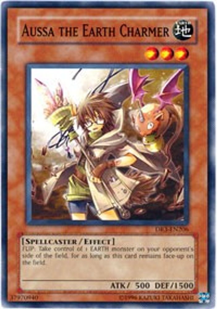 Aussa the Earth Charmer (DR3-EN206) - Common