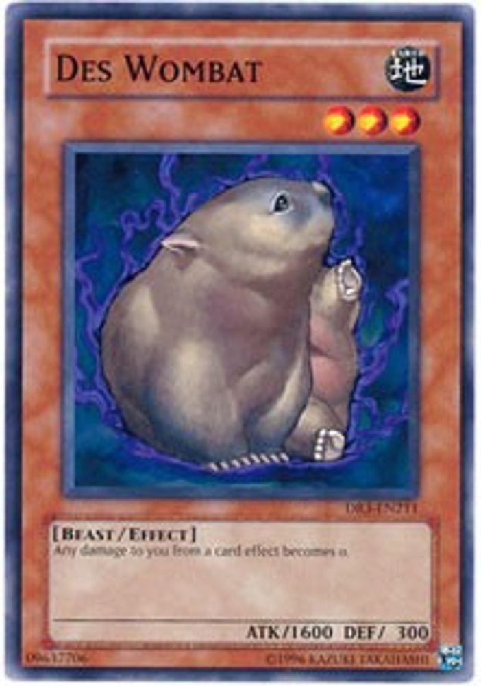 Des Wombat [DR3-EN211] Common 