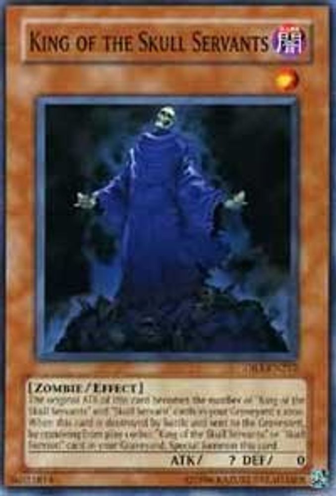 King of the Skull Servants (DR3-EN212) - Common
