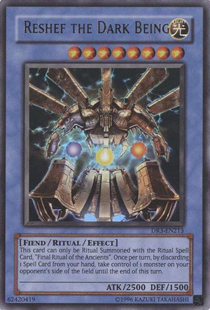 Reshef l'être sombre [DR3-EN213] Ultra Rare 
