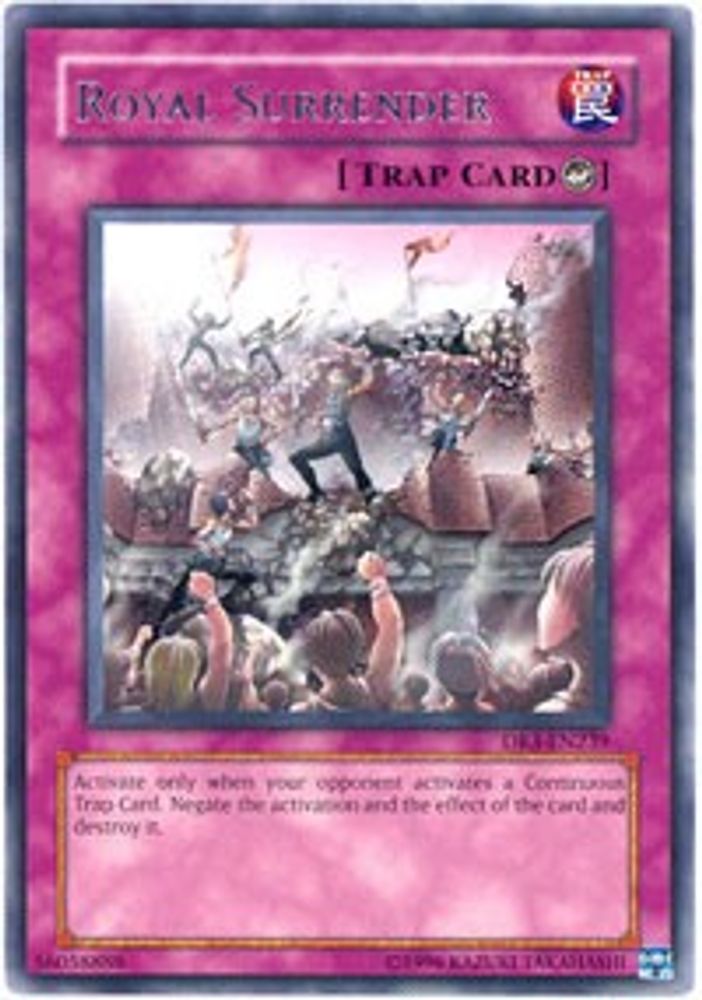 Reddition royale [DR3-EN239] Rare 