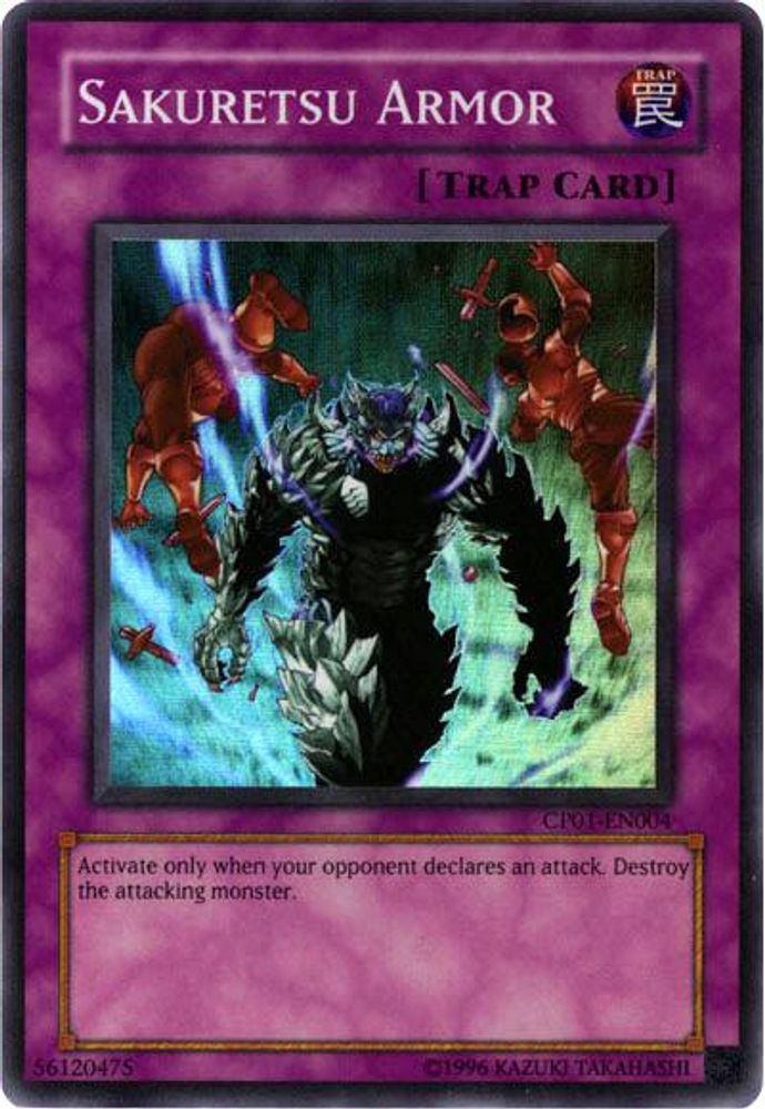 Sakuretsu Armor (CP01-EN004) - Super Rare
